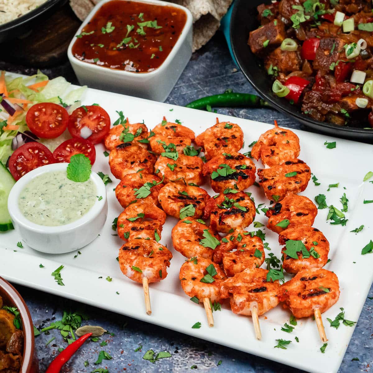 Tandori Prawns